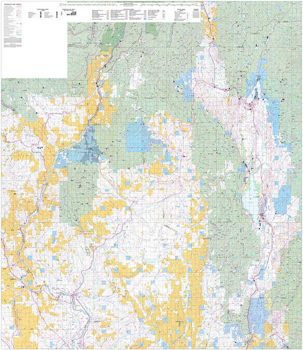 Media Center Public Room Idaho Boise District Map (North) Bureau